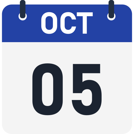 octubre icono gratis