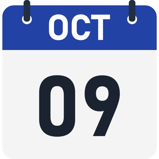 octubre icono gratis