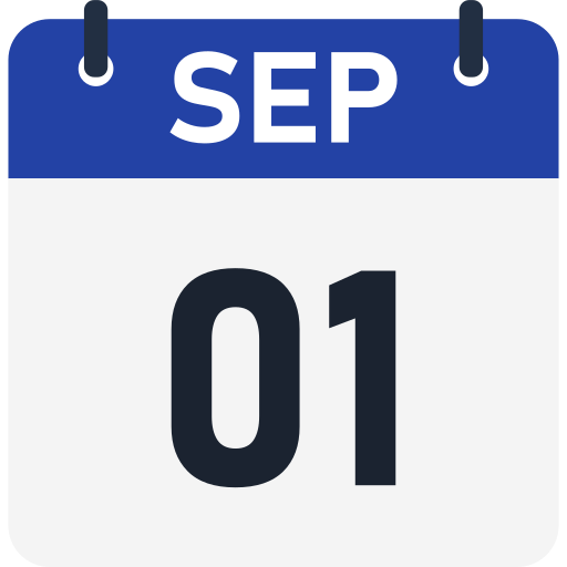 septiembre icono gratis