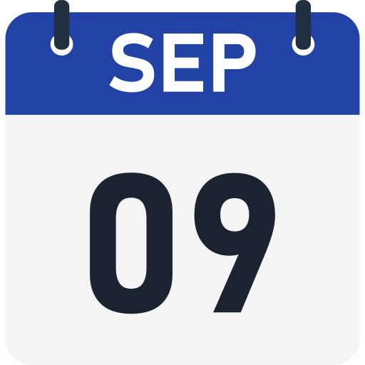 septiembre icono gratis