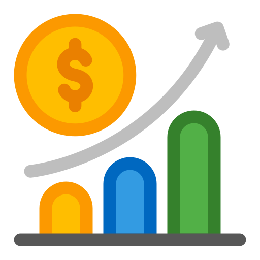 gráfico de barras icono gratis