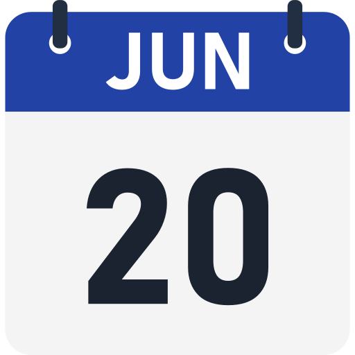 20 de junio icono gratis