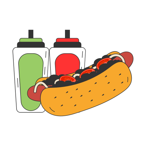 hotdog kostenlos Icon hotdog kostenlos Icon