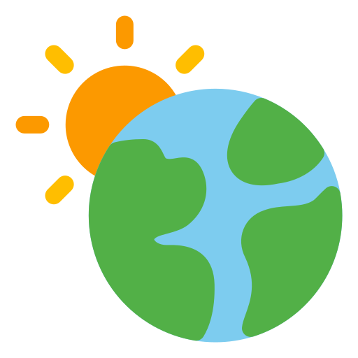 Earth Generic color fill icon