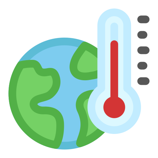 Global Warming Generic color lineal-color icon