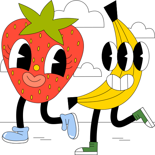 fruta gratis sticker