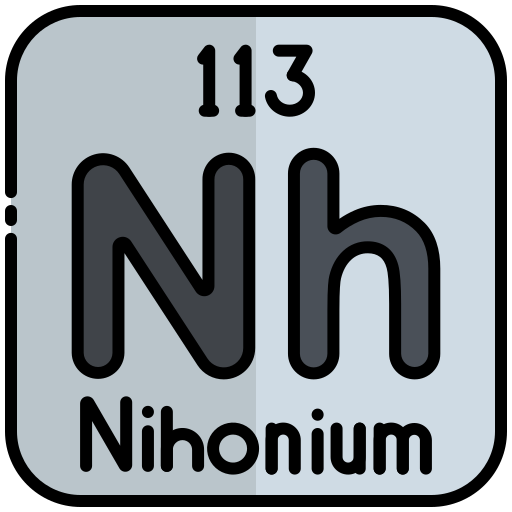 nihonium icono gratis