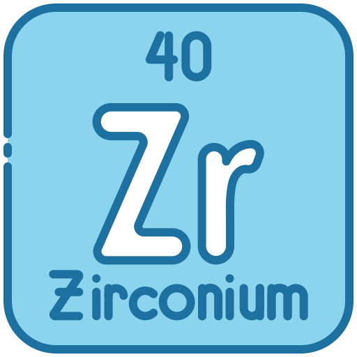 Zirconium free icon Zirconium free icon