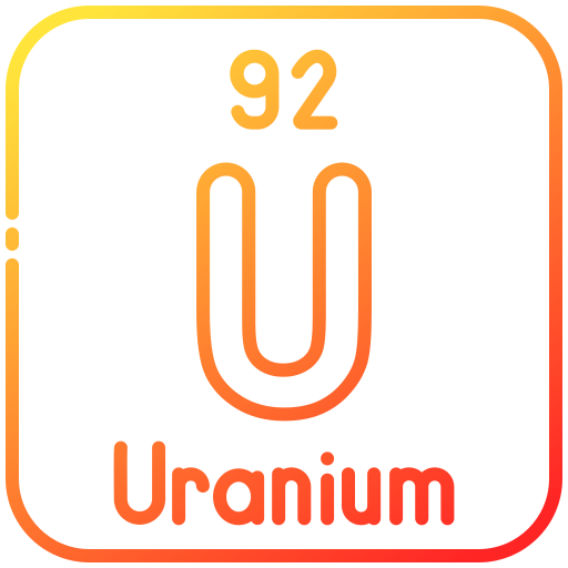 Uranium Generic Gradient Outline Icon