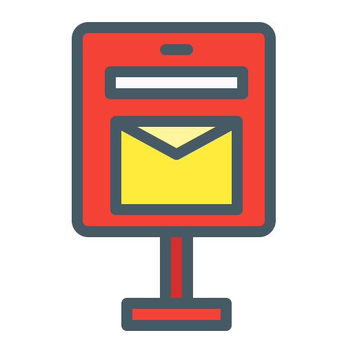 buzón de correo icono gratis