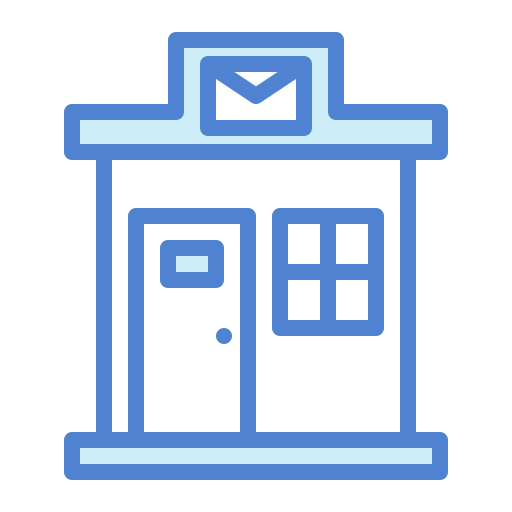 oficina postal icono gratis