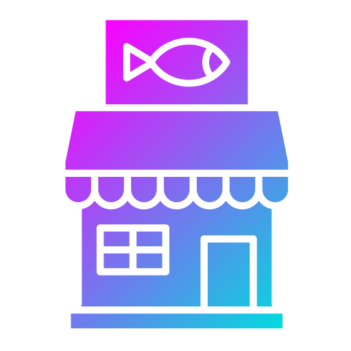 poissonnerie Icône gratuit poissonnerie Icône gratuit