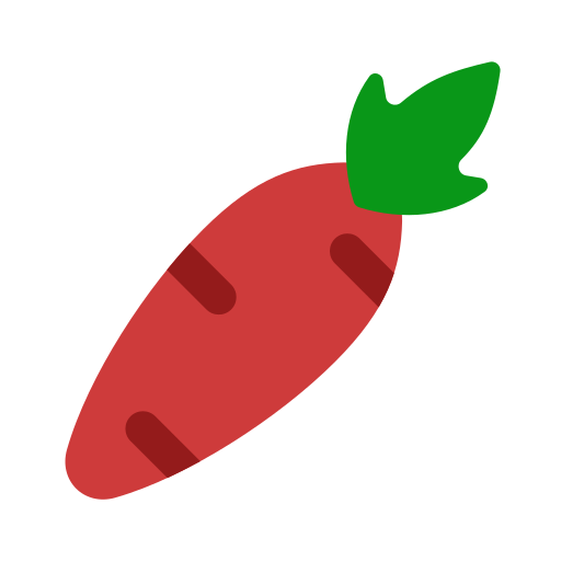 carotte Icône gratuit
