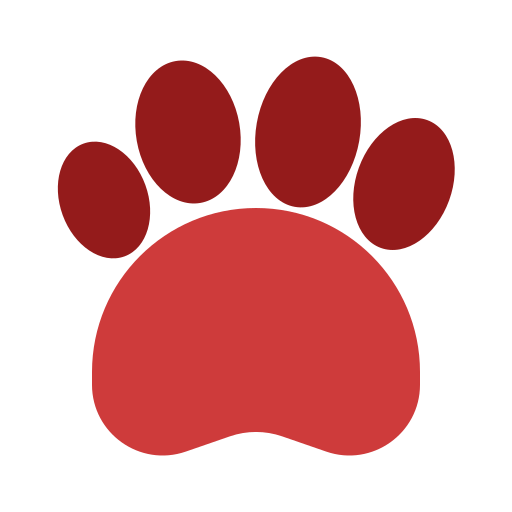 Footprint Generic color fill icon