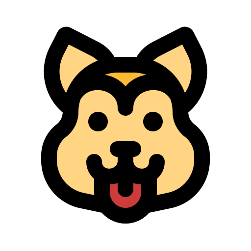 Puppy Generic color lineal-color icon