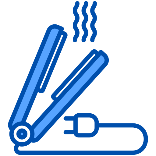 plancha para cabello icono gratis