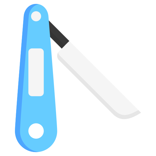 Razor blade free icon