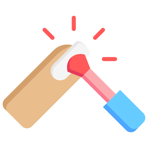 esmalte de uñas icono gratis