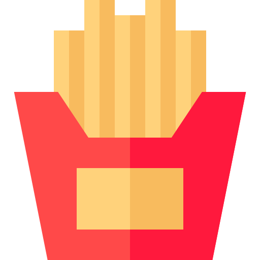 French fries - free icon