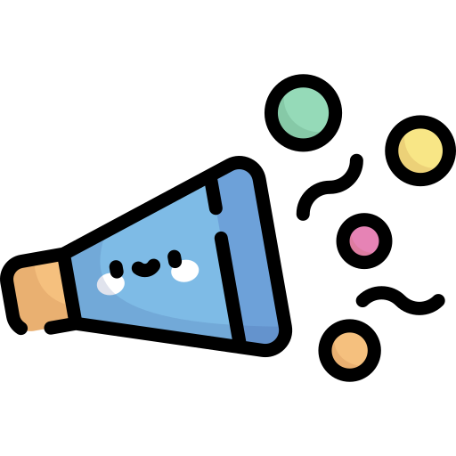 Конфетти бесплатно иконка