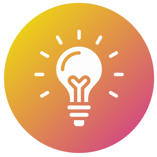 Light bulb Generic gradient fill icon