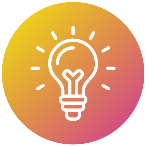 Light bulb Generic gradient fill icon