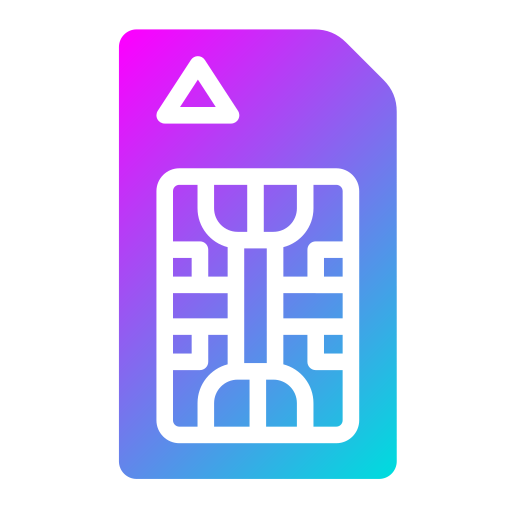 tarjeta sim icono gratis