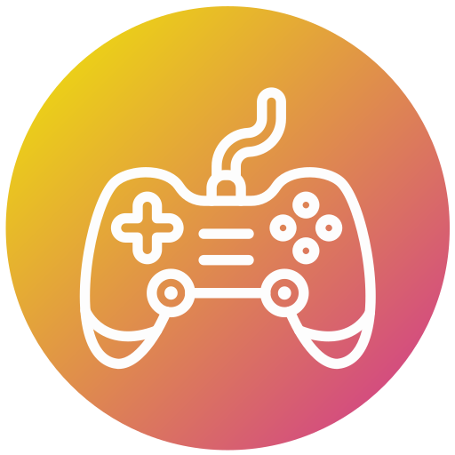 Game controller Generic gradient fill icon