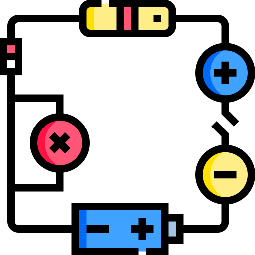 circuito electrónico icono gratis