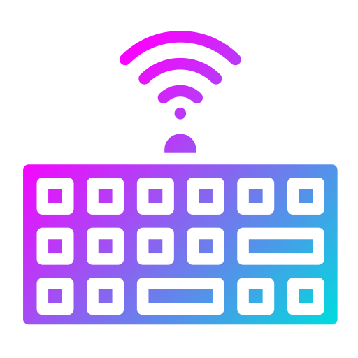 teclado inalambrico icono gratis