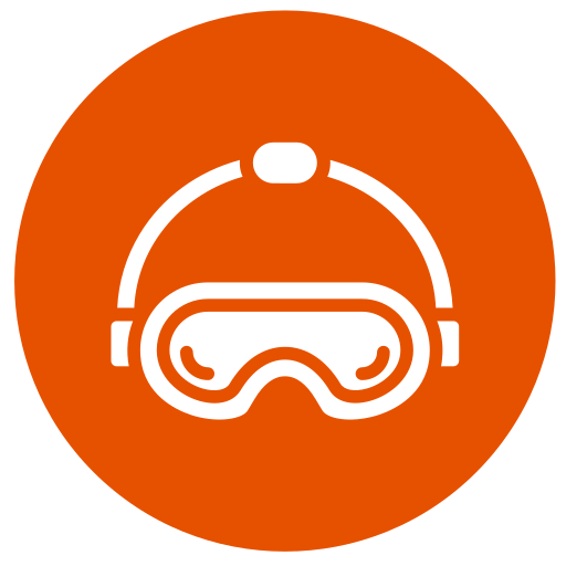 gafas vr icono gratis