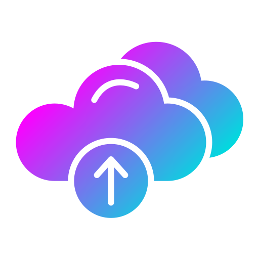 carga en la nube icono gratis