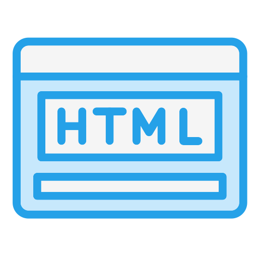 HTML free icon