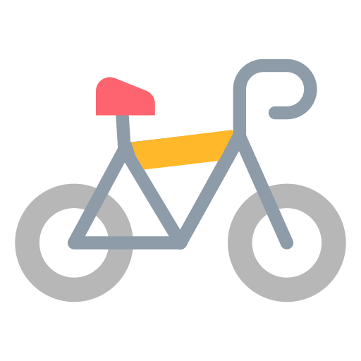 Bicycle Generic color fill icon