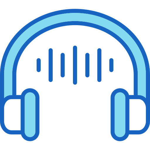 Auriculares de audio icono gratis