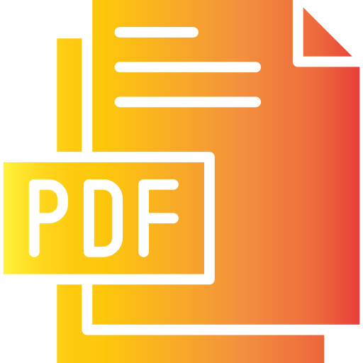 Pdf Generic Gradient Fill Icon