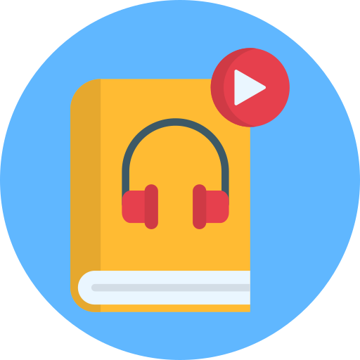 audio libro icono gratis