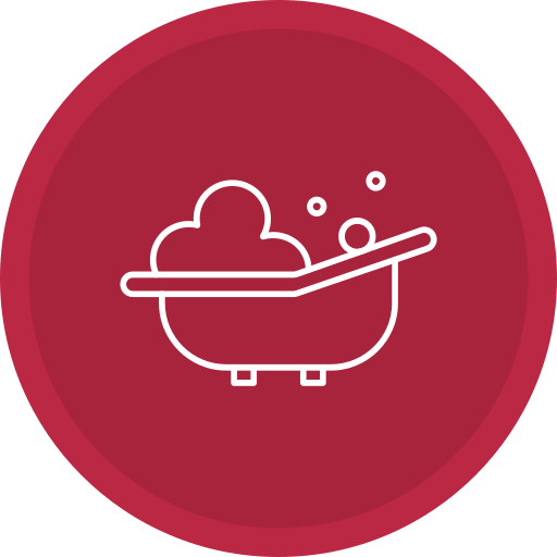 Bañera bebé icono gratis