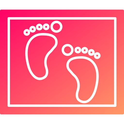 empreinte Icône gratuit