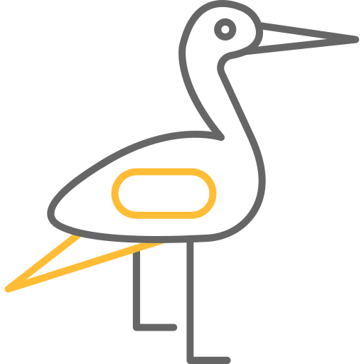 Stork Generic color outline icon