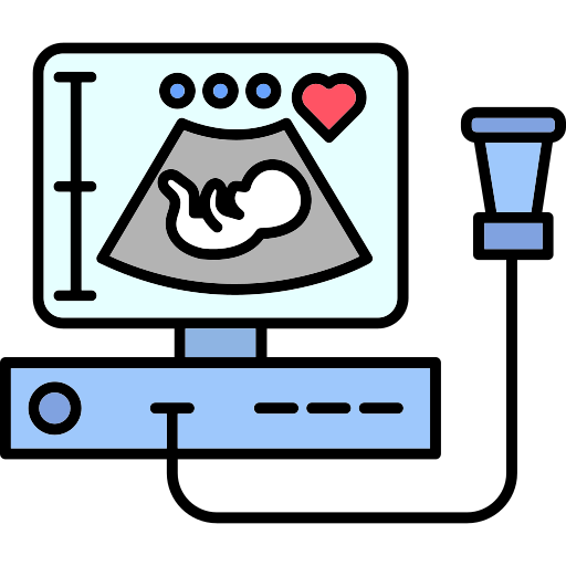 초음파 무료 아이콘