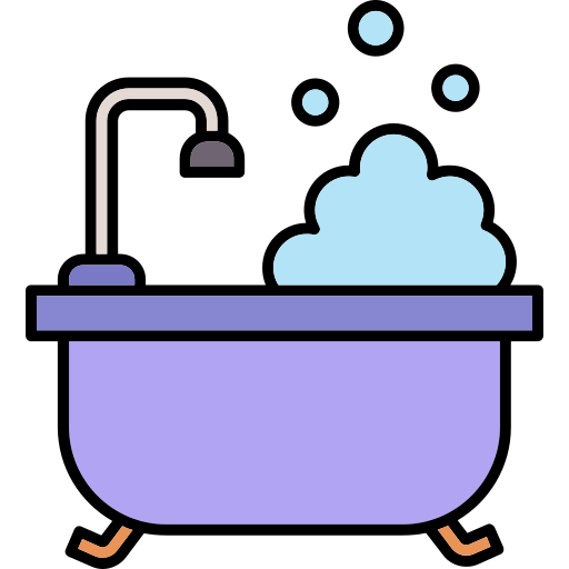 목욕 무료 아이콘