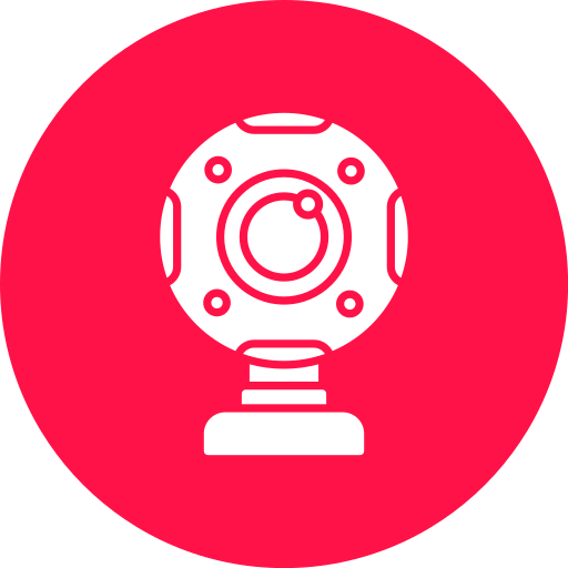 cámara web icono gratis