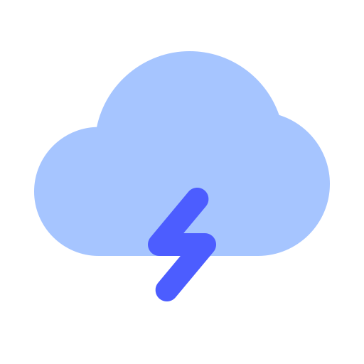 Thunderstorm - Free weather icons