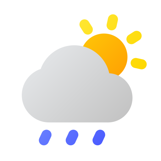 jour de pluie Icône gratuit