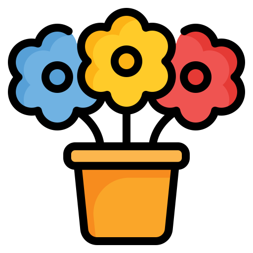 Flower Pot Generic color lineal-color icon