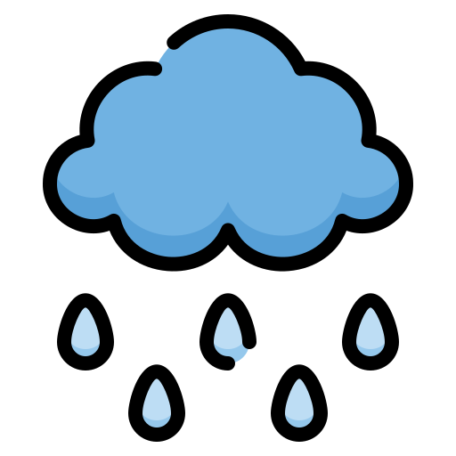 Rainy Generic color lineal-color icon