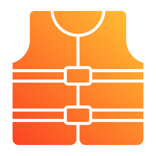 Life Jacket Generic gradient fill icon