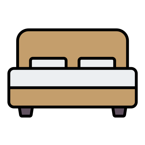 Bed - free icon