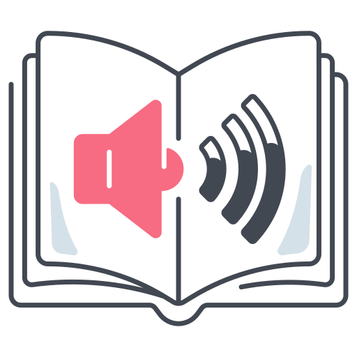 audio libro icono gratis